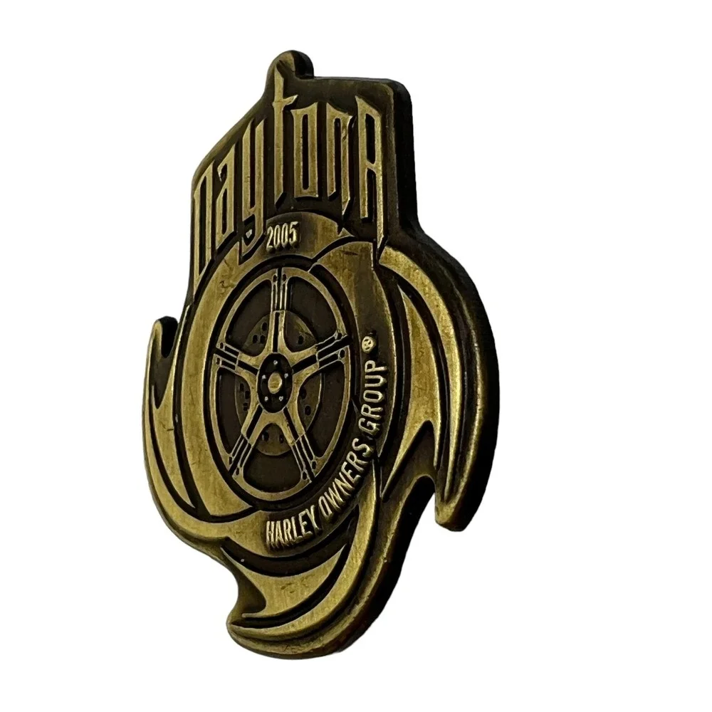 Harley Davidson Owners‎ Group Pin HOG Daytona Beach 2005 Lapel Vest